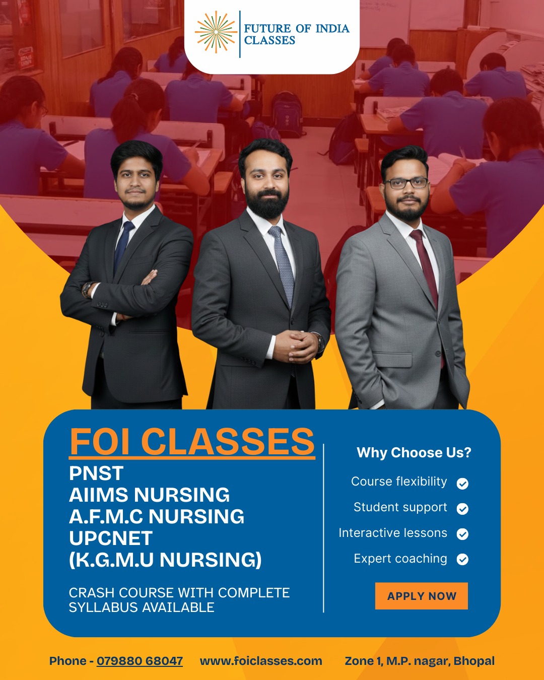 PNST & AIIMS Nursing Coaching in Bhopal – Complete Guide for Aspirants